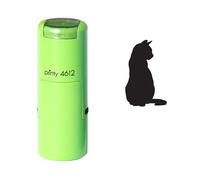 Tampon auto-encreur en caoutchouc motif chat