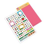 Tampon autocollant rétro en forme d'étoile pour scrapbooking, récompenses pour ordinateur portable, scrapbooking, timbre rétro pour enfants
