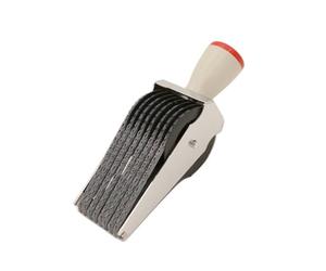 Tampon avec lettre chiffre - Rouleau en caoutchouc - Pour travaux manuels, bureau, entreprise, enseignants et employés de bureau, projet d'artisanat - Tampon de chiffre réglable