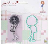 Tampon avec poinçon - Nellie`s Choice - Femme enceinte