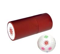 Tampon Balle De Golf, Sports Marqueurs De Balle De Golf, Différents Designs, Yeux, Soleil, Trèfle Encore, Séchage Rapide Et Imperméable, Personnalisez Vos Balles De Golfs, Cadeau Pour Les Amateurs