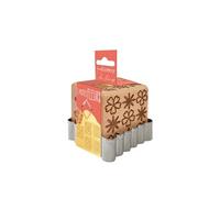 Tampon biscuit découpoir flower - - Marron - Inox