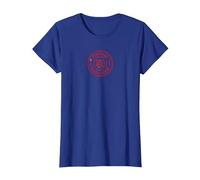 Tampon certifié pour Amateur de Cuisine T-Shirt, Femme, Bleu Royal, XXL