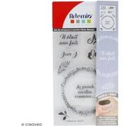 Tampon clear Artemio - Love mariage - 10 pcs G