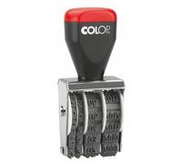 Tampon Colop 04000, dateur, hauteur des caractères 4 mm, noir