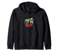 Tampon « Cool Too lit to Quit it it » Sweat à Capuche