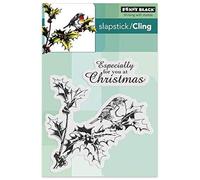 Tampon d coratif en caoutchouc autocollant/adh sif Penny Black 40-405 Holly Tweet