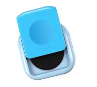 Tampon d ' encre professionnel pour empreintes digitales, Black | Contrôles financiers, vérification des contrats et documents de bureau, séchage rapide pour les opérations