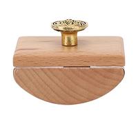 Tampon d'absorption d'encre en bois, sceau de calligraphie sceau d'absorption d'encre sceau de calligraphie en bois tampon d'encre outil de séchage rapide stylo plume encre outil de(Bois bohu)