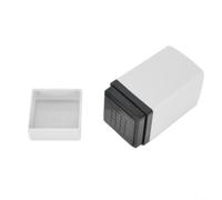 Tampon d'accord de guitare pour débutants - Impression d'ukulélé sans encre avec grille - Outil d'apprentissage blanc 6 x 3 cm