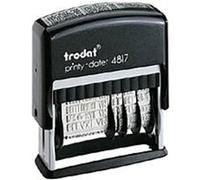 tampon auto multiformules avec date 47x3,8mm reference trodat 4817A