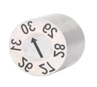 Tampon dateur réglable pour plastique Accessoires de tampon de Date industriel, Inserts de Code, 2 pièces/10 pièces(Year stamp,2pcs 16x14mm)