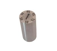 Tampon dateur réglable pour plastique Accessoires en plastique, tampons de Date 1000, Inserts de noyau interchangeables SUS420, 2/5 pièces(Year stamp,2pcs 6x17mm)