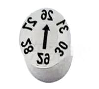 Tampon dateur réglable pour plastique Accessoires, tampons de Date, Inserts de Code, indicateur de noyau remplaçable, 2 pièces/5 pièces(Month stamp,2 pcs 20x16mm)