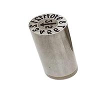 Tampon dateur réglable pour plastique Accessoires Z4861, tampons de Date, Inserts de Code modifiables, broches marquées, 2/5 pièces(Year month (year 26),5 pcs pcs 8x18mm)