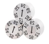 Tampon dateur réglable pour plastique Inserts de Code de timbre à Date variable par Injection, 2 pièces/5 pièces, for enregistrer la Production du D4 à D20 MM(Year stamp,5pcs 6x20mm)