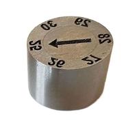 Tampon dateur réglable pour plastique Timbres de Date à noyau variable par Injection, broches marquées, Inserts de Code, 2/5 pièces(Year stamp,2pcs 4 x8mm)