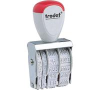 tampon dateur trodat 1000 Taille de l'empreinte : 3 x 15 mm