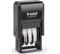 Tampon dateur Trodat, encre noire, impression : 20 x 3,8 mm, lot de 10