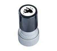 Tampon de - Autocollants à Tamponner Chat Mignon à Encre Noire,Cachets Créatifs Pour Scrapbooking,Pour Étudiant Enseignant Artiste Enfant Adulte Carnet Agenda Carte DIY Journal Scrapbooking Loisirs Cr