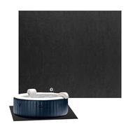 Tampon de Bain à remous supplémentaire, Tapis de Bain à remous Gonflable,Mat de Protecteur de Sol de 79x90 Pouces - Absorben Protégez la Piscine à Baignoire Contre Les Accessoires extérieurs Non