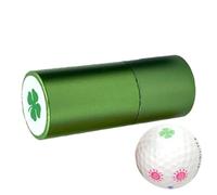 Tampon de Balle de Golf Amusant - Marqueur à Encre métallique étanche - Séchage Rapide - Marqueur de Golf photosensitif pour Une Identification Facile - 2,09 x 0,83 cm - Accessoires de Golf