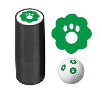 Tampon de balle de golf Marqueur de balle de golf Personnalisez vos balles de golf Modèle d'outil d'alignement du signal Tampon à séchage rapide Identification rapide des accessoires de golf