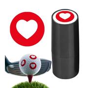 Tampon de balle de golf Marqueur de balle de golf Personnalisez vos balles de golf Modèle d'outil d'alignement du signal Tampon à séchage rapide Identification rapide des accessoires de golf