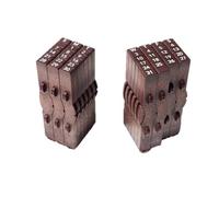 Tampon de calendrier connecté réutilisable avec chiffres et lettres individuelles pour planification et organisation