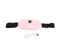 Tampon de Chauffage de Ceinture de Taille électrique avec 3 Modes Vibration Enveloppe de Chauffage de Taille Portable pour Femmes Détente du Bureau à Domicile
