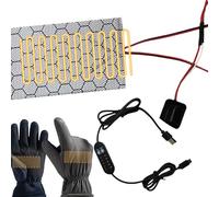 Tampon de chauffage des vêtements réglables - Tapé de réchauffement portable de vêtements, panneau de chaleur rechargeable | Gears extérieur de la saison froide, coussin thermique portable avec soutie