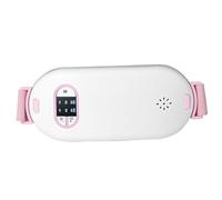 Tampon de chauffage portable, coussin de chauffage sans fil pour crampes 3 & 3 modes vibration Simulatrice crampes à craque