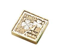 Tampon de cire à cacheter en forme de feuille d'érable pour cartes d'invitation