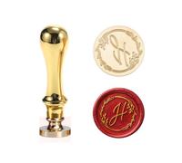 Tampon de Cire Personnalisé pour le Mariage Tampon de Cire pour L'artisanat Enveloppes D'invitation de Mariage Décoration de Vin Cadeaux de Fin D'études (Handle04)