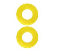 Tampon de couplage Coussinet de palier for suspension avant, 1 ou 2 pièces, bague en caoutchouc absorbant les chocs(Yellow)