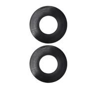 Tampon de couplage Coussinet de palier for suspension avant, 1 ou 2 pièces, bague en caoutchouc absorbant les chocs(Black)