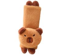 Tampon de couverture de la ceinture sécurité, plaquette cartouche mignonne douce caricature Capybara Tampons bordel, coussin ceinture sécurité confortable pour avion camion SUV auto
