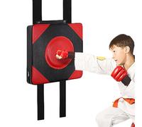 Tampon de frappe mural pour boxe, cible murale - Cible murale en mousse PU cuir haute élasticité sac éponge pour entraînement sportif