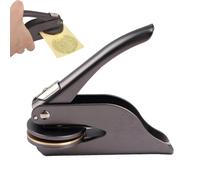 Tampon de gaufrage en métal, pour livres et cartes, outil d'estampage pour papier, agendas et projets créatifs, parfait pour personnaliser les articles de bureau et de maison