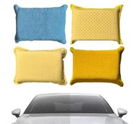Tampon De Lavage Auto | sans Rayure Très Absorbant Accessoires De Nettoyage - Éponges pour Lavage De Voiture Super Absorbantes | pour Vitre Pare-Brise Automobile Camion Berline SUV Camping-Car Maison