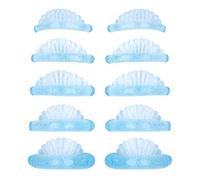 Tampon de levage de cils en silicone, bouclier de levage de cils | Rush Lift barres en silicone coudes de levage de cils pour différentes formes de