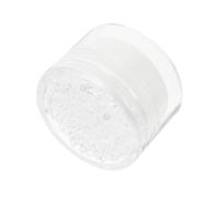 Tampon de Manucure Française en Silicone Blanc avec Couvercle | Outil de Tamponnage pour Ongles, Création Rapide de Motifs, Usage Salon Professionnel et Maison DIY