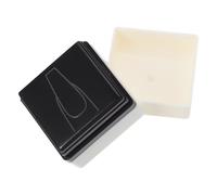 Tampon de Manucure pour Pratique Nail Art en Salon, Plastique Blanc | Outil Facile à Utiliser, Réduit Perdu, pour Famille et Amis, Fournitures de Pratique