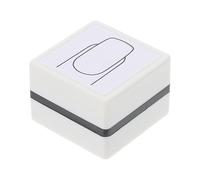 Tampon de Manucure Pratique en Plastique pour Entraînement Nail Art | Support Stable pour Main, Surface Lisse, Léger et Portable, pour Écoles et Tests de Couleur