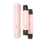 Tampon de maquillage pour femme à 2 pointes | Outil cosmétique étanche à porter toute la journée pour débutants, professionnels, épouse, mère, petite amie