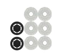 Tampon De Nettoyage, Chiffon D'essuyage De Sol, Compatible for Ecovacs, Compatible for Deebot, Support D'aspirateur Robot X2 Omni/X2 Pro, Module De Nettoyage, Pièces De Support De Vadrouille
