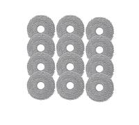 Tampon De Nettoyage, Compatible For ECOVACS,T20 T10 X1, Compatible For Omni,T30 Pro X2 X1 T10 Turbo, Accessoires For Aspirateur Robot En Tissu(12pcs)