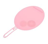 Tampon de Nettoyage de Brosse de Maquillage, Tapis de Nettoyage de Brosse de Maquillage en Silicone de Grande Taille, Outil d'épurateur de Lavage pour Pinceaux Cosmétiques (PINK)