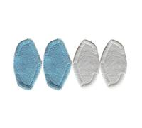 Tampon De Nettoyage Lavable 4 Pièces, Compatible For Hoover, Tampons De Vadrouille Double Vapeur Plus 62300479, Chiffon De Vadrouille En Microfibre For Aspirateurs Domestiques