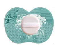 Tampon de nettoyage pour pinceaux cosmétiques, tampon de nettoyage pour pinceaux de maquillage en silicone - Tapis de nettoyage pour pinceaux cosmétiques, tampon nettoyant doux,Épurateur de